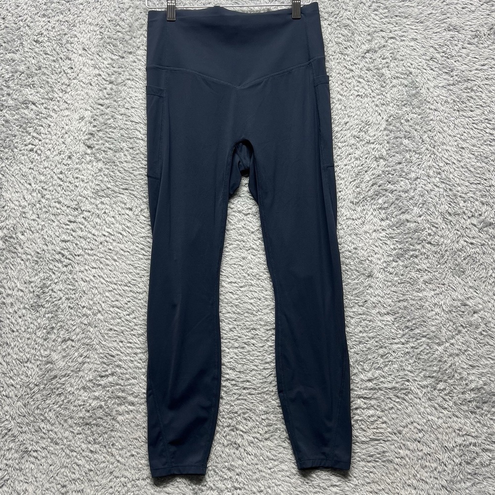 Halara UltraSculpt High Waist Butt Lifting Tummy Control Medium Blue 7/8 Legging